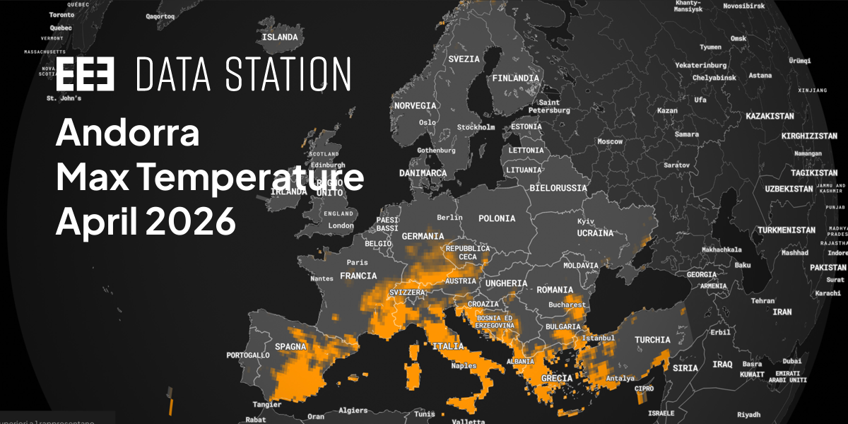 Andorra: Max Temperature | Europe | E3CI DataStation