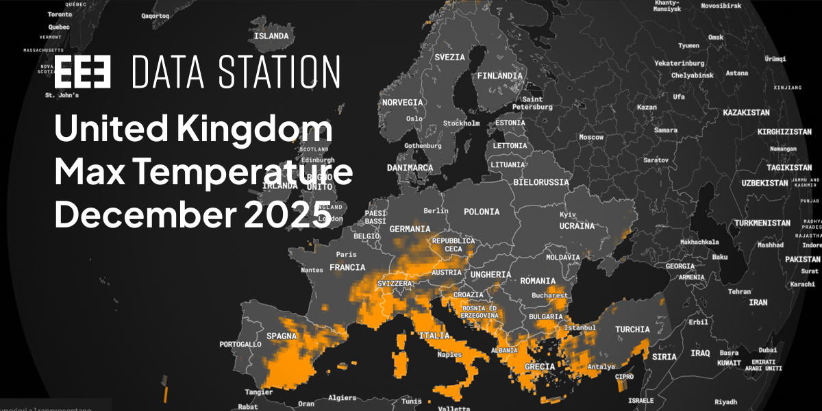 United Kingdom: Max Temperature | Europe | E3CI DataStation